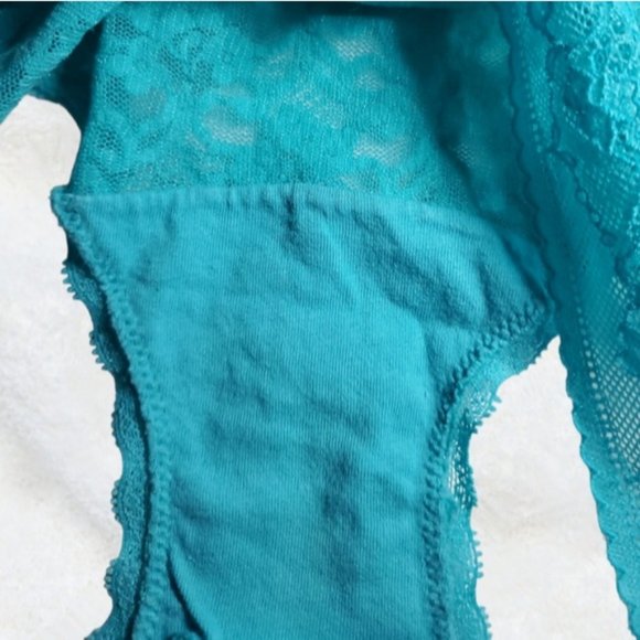 Aerie Lace Cheeky Low Rise Panty-Mint Green- Size Small- NWT - Picture 6 of 6